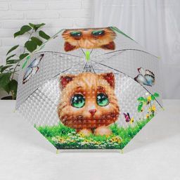 Детские зонты Звери 808065 см, МИКС