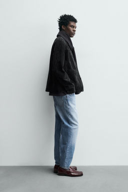 SUEDE LEATHER JACKET - Zara фото 4