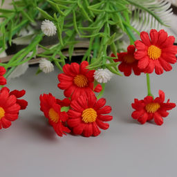 Цена за 2 шт. Букет искусственный Полевой галант, 24 см, МИКС - Simaland фото 2