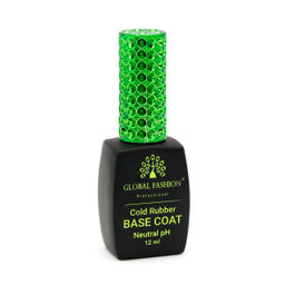 База для гель лака Global Fashion, Rubber Base Coat without Chemical 12 мл  фото 3