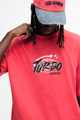 Camiseta con efecto lavado Loose Fit - H&m фото 7