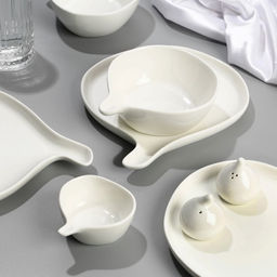 Миска Хинкали, 15 х 17 х 6 см, 400 мл - Dolce Ceramo. фото 4