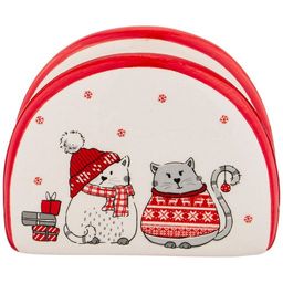 САЛФЕТНИЦА КОЛЛЕКЦИЯ CHRISTMAS GIFT 10X5X7.2 СМ