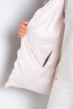 Куртка Diamant 1914-Р беж-какао фото 40