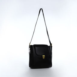 Сумка-мессенджер на клапане, цвет чёрный - Simaland фото 3