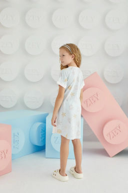 Ночная сорочка для девочки ZEYZEY kids 8648  фото 2