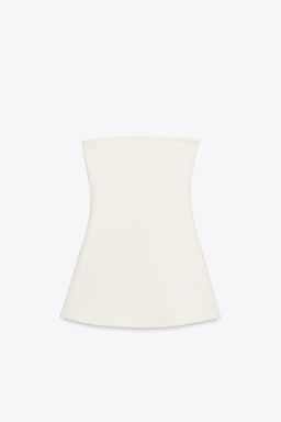 INTERLOCK BANDEAU DRESS - Zara фото 5