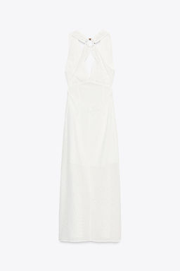 EMBROIDERED MIDI DRESS - Zara фото 18