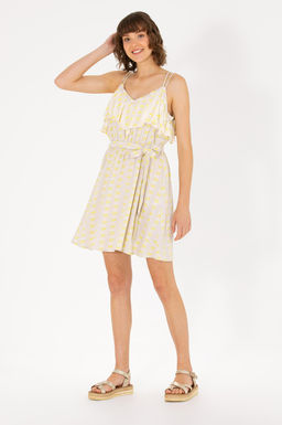 U. S. Polo Assn Женское тканое платье с камнями - U.s. polo assn фото 4