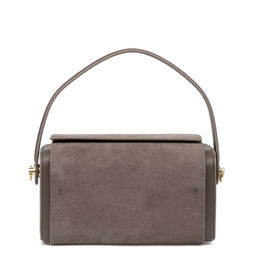M1089-J D.grey, Женская замшева сумка, Barcelo Biagi