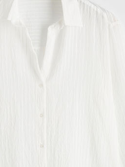 ?izgili Oversize Kad?n G?mlek