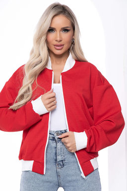 Бомбер Городской вайб (красный) Б8642