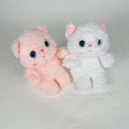 Мягкая игрушка Котик с щечками 22 см - Storyland фото 2