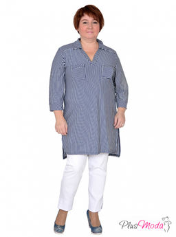 Рубашка Модель №411 размеры 44-80 - Plusmoda фото 3