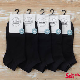 Носки мужские короткие черные АА8-В5, 10 пар в уп.