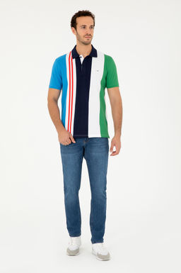 Мужская темно-синяя футболка Неожиданная скидка в корзине - U.s. polo assn фото 11