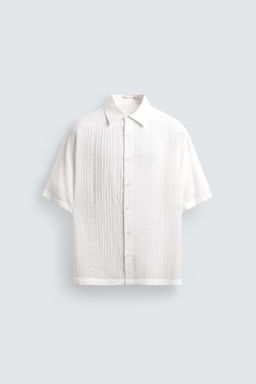FLUID TEXTURED SHIRT - Zara фото 7