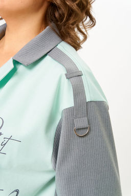 Костюм Aira Style 24231 мятно-серый