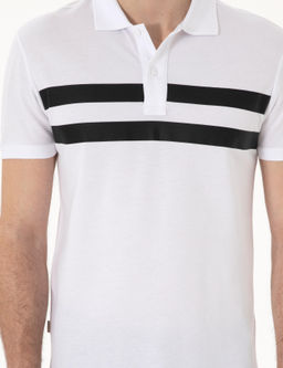 Beyaz Slim Fit Ti__rt