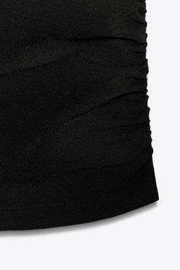 GATHERED HALTERNECK TOP - Zara фото 34