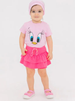 PlayToday / Юбка-шорты детские трикотажные для девочек