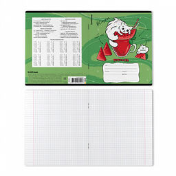 Цена за 10 шт. Тетрадь школьная ученическая ErichKrause Смурзи, 18 листов, клетка (в плёнке по 10 шт.)_MIX-PACK  фото 8