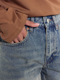 Шорты женские джинсовые в синем цвете синий 2024-DS801-1 - Mark formelle фото 5