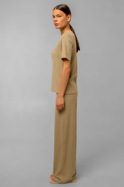 Арт 10401/6 Пижама с брюками 44-52 (5 шт) Цвет:верх- полынь, низ- полынь