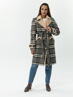 Ажур утепленное пальто - Dyuto фото 6