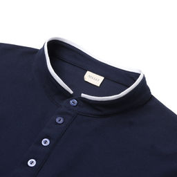 Футболка поло мужская MINAKU REGULAR FIT: тёмно-синяя, р-р 44