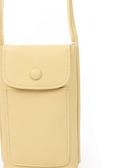 LACCOMA сумка НИ6487-светло-желтый натуральная кожа