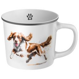 КРУЖКА LEFARD WELSH SPRINGER SPANIEL 370МЛ, РАЗНОЦВЕТНЫЙ