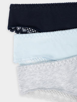 Трусы бразилиана женские в наборе, 3 шт - Mark formelle фото 2