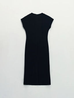 Платье миди с V-образным вырезом / Zarina