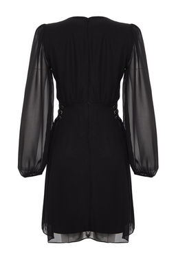 TRENDYOLMILLA Haki Duz Dokuma Elbise TWOAW24EL00348 фото 13