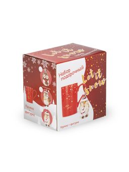 Набор подарочный LET IT SNOW 2пр (кружка + 1 фигурка) - ZHAN PENG фото 2