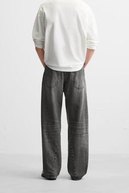 BAGGY JEANS WITH SEAM DETAIL - Zara фото 3