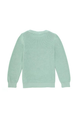 Базовый свитер водно-зеленого цвета для девочек Неожиданная скидка в корзине - U.s. polo assn фото 2