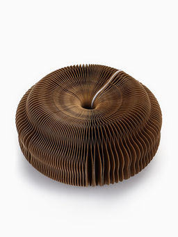 Когтеточка - игрушка «Пижон. Бублик», 11×11×7/20×11 см, гофрокартон, коричневая