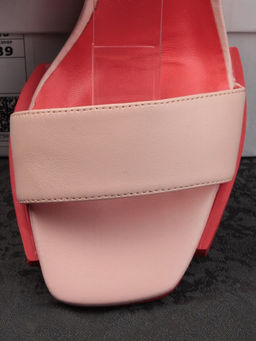 08-E46F-65JU PINK POWDER Босоножки женские (натуральная кожа)