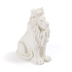 Заготовка для декорирования Love2art ТА-17 Статуэтка Лев в короне гипс 7 х 4 х 10 см 1 шт .