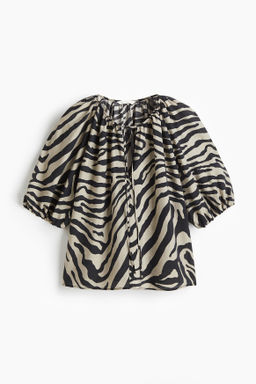 Blusa con mangas globo - H&m фото 3