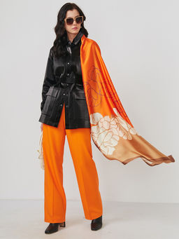 Большой, мягкий, тонкий и очень нежный двусторонний палантин - Tantino фото 2