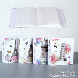 Фотоальбом 40 фото 10х15 / 9389 /уп 72/