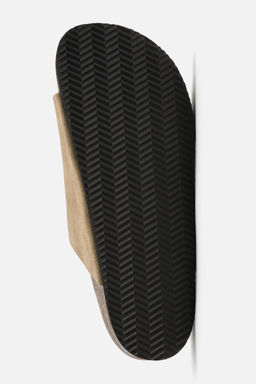 DOUBLE STRAP LEATHER SANDALS - Zara фото 7