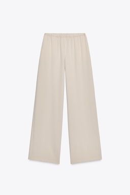 FLOWING WIDE-LEG TROUSERS - Zara фото 5