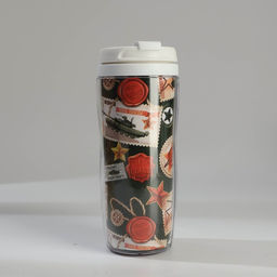 Подарочный набор 23 февраля, ежедневник в твердой обложке А5, 80 л, термостакан 350 мл - Artfox фото 4