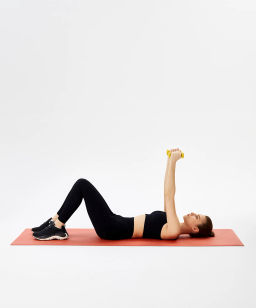 Гантель виниловая STARFIT DB-101 0,5 кг, желтый.  фото 4