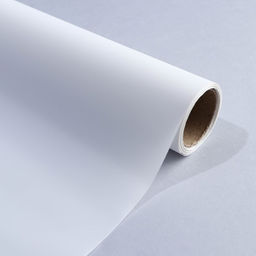 Пудровая плёнка Белая, 0.5 х 9 м