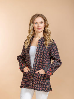 Жакет двухсторонний стеганый № 900-25 (Лето 2025)